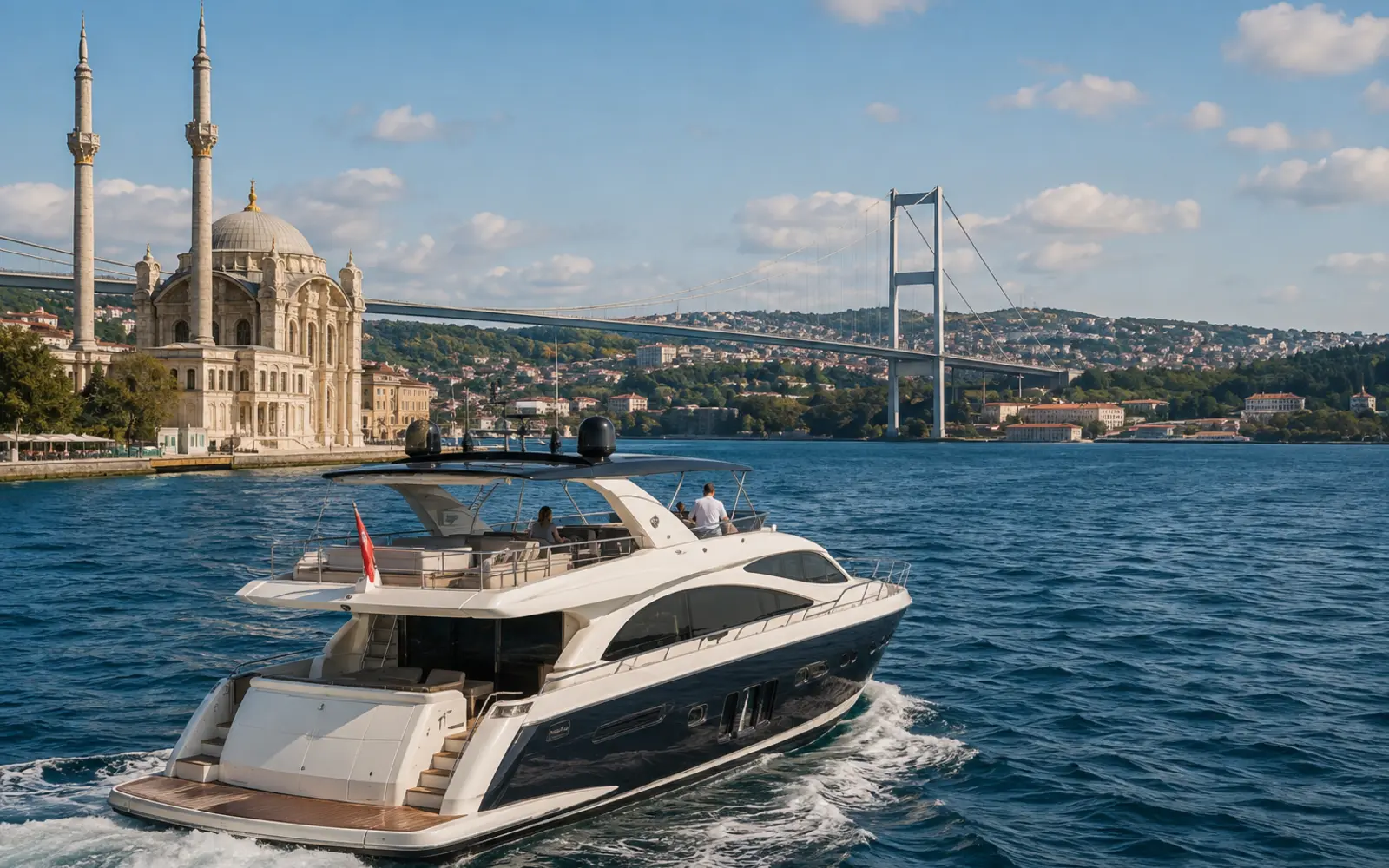 Boğaz Turu Kaç Saat Olmalı? Rota ve Süre Rehberi rehberi için İstanbul'da özel yat görseli